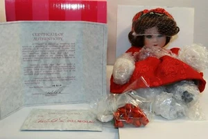 #23 MARIE OSMOND 2003 AMERICAN CLASSIC TINY TOT ROSE BUD PORZELLANPUPPE COA BOX - Bild 1 von 4