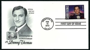 USA, SCOTT # 4628, ARTCRAFT FDC COVER - ENTERTAINER DANNY THOMAS, YEAR 2012 - Picture 1 of 1