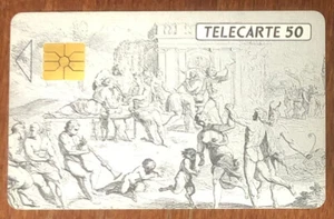 ARIANE & BACCHUS TELECARTE RÉF PHONECOTE D323 UT SCHEDA PHONE CARD TARJETA CARTE - Picture 1 of 3