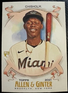 Jazz Chisholm 2021 Topps Allen & Ginter Miami Marlins #231 Rookie Card - Picture 1 of 2