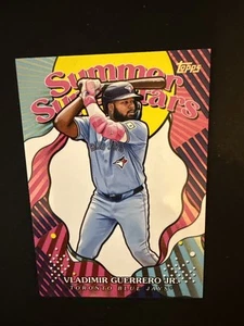 2025 Topps Serie 2 MLB Vladimir Guerrero Jr Summer Superstars Blue Jays #SS-38 - Imagen 1 de 2