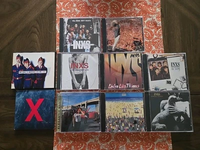 INXS - 11 CD Lot - Live, Listen Like Thieves, Wasted, The Swing, Greatest Hits Foto 1 de 4