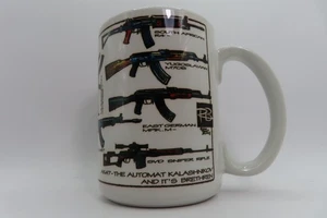 CUPPA AK-47 The Automat Kalashnkov And It's Brethren 15oz Ceramic Coffee Cup Mug - Picture 1 of 23
