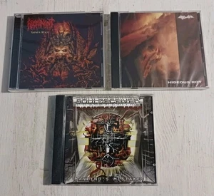 Death Metal Lot 09 - (3) CDs - Masada Abominant Soul Deceiver Monstrosity - Foto 1 di 2