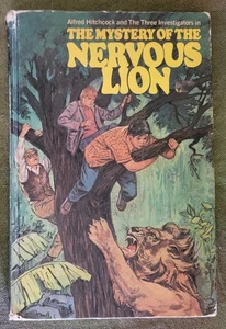 Alfred Hitchcock Three Investigators #16 Mystery Of The Nervous Lion 1971 HC 1st - Picture 1 of 9