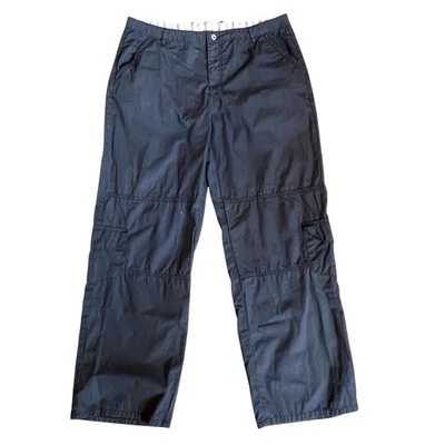 Sundance Women’s Sz 14 Gray Straight Leg Cargo Pants High Rise Casual - Image 1 of 4