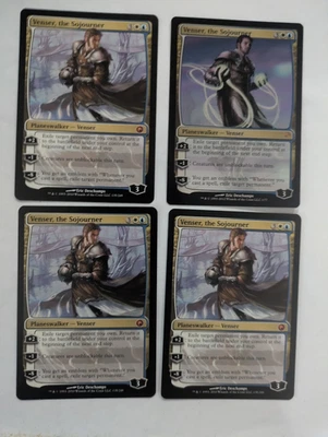 4 Venser, the Sojourner Scars of Mirrodin MTG NM Free ship with tracking - Image 1 of 2