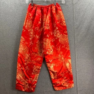 Kid's Pants Red and Gold Size 14 - Picture 1 of 6