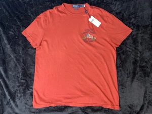Polo Ralph Lauren 1967 USA Flag New York Embroidered Classic Fit T-Shirt L NWT - Picture 1 of 7