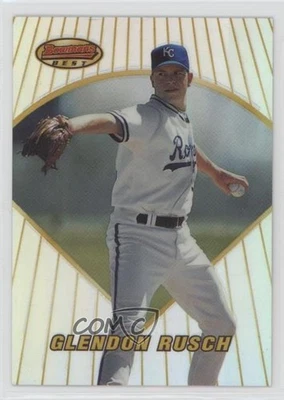 1996 Bowman's Best Refractor Glendon Rusch #105 Rookie RC - Image 1 of 2
