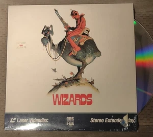 1989 Wizards Laserdisc Fantasy Animated Richard Romanus Ralph Bakshi 1977 Adult - Picture 1 of 2