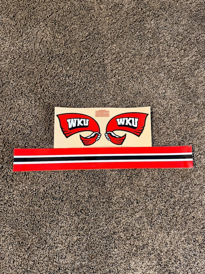 Calcomanías de casco de fútbol americano Western Kentucky Hilltoppers Foto 1 de 1