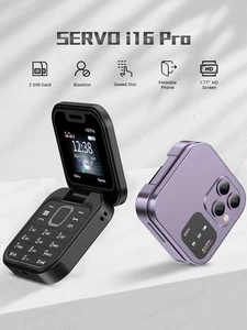 Mini Flip Mobile Phone FM Radio Magic Voice Blacklist Speed Dial dual 2SIM - Picture 1 of 14