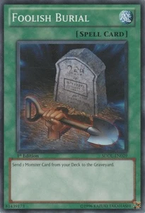 Foolish Burial - SDDL-EN029 - Common - 1st Edition Lightly Played Structure Deck - Picture 1 of 1