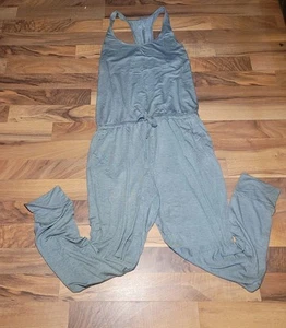 Secret Treasures Green PJ Lounge Pant Romper SMALL 4-6 Jumpsuit Drawstring  - Picture 1 of 3