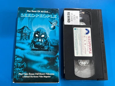 SEED PEOPLE VHS 1992 Full Moon Entertainment Horror Creature Cult Sci Fi Classic - Image 1 of 4