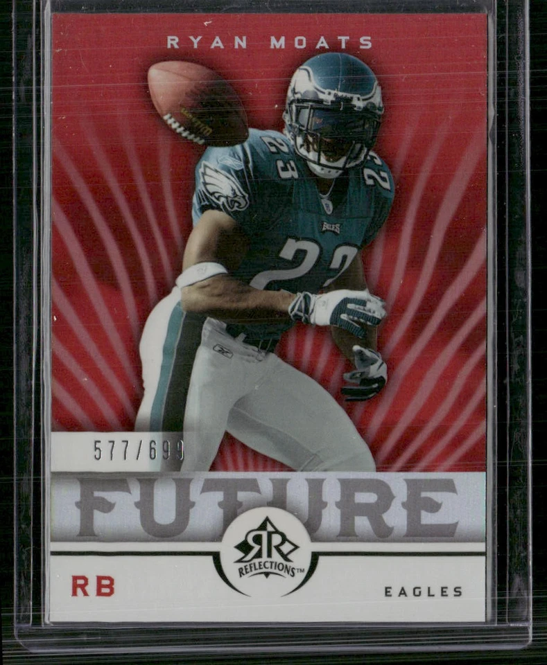 2005 Upper Deck Reflections #208 Ryan Moats #/699 - Image 1 of 2