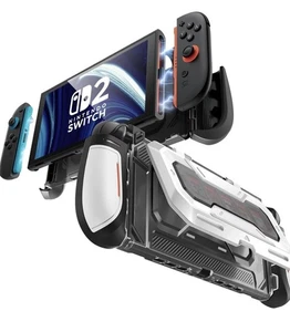 Für Nintendo Switch 2 Dockable Grip Case + JoyCon Portable Schutz Zubehör - Bild 1 von 8