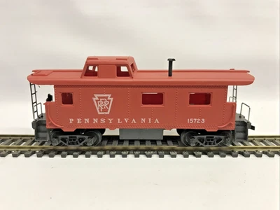 De colección HO Tyco # T327A PRR Pennsylvania Caboose sin iluminación 15723 rojo Foto 1 de 4