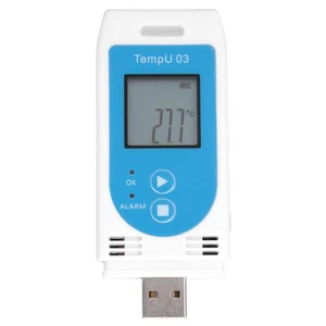 LCD USB Temperature And Humidity Data Logger PDF GSP Datalogger Recorder CT - Picture 1 of 9