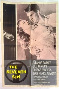The Seventh Sin 1957 - Original US One Sheet Movie Poster - 27x41 - Picture 1 of 12