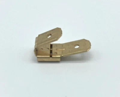 100 Pack Double Male Single Female .25 Quick Disconnect Adapter Connector - Image 1 of 4