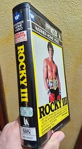 ROCKY 3 ( S. STALLONE - Mr. T - HULK HOGAN - 1982 )# VHS - Sprache Deutsch # - Foto 1 di 5