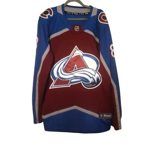 Fanatics NHL Jersey Men S XL Colorado Avalanche Red/Blue Makar #8 Breakaway NWT - Picture 1 of 11