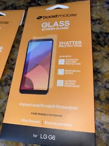 New TWO Boost Mobile- Glass Screen Guard - Picture 1 of 2