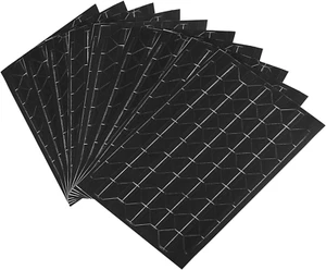 Foto Eck Aufkleber, 10 Blatt/1020 Stück PVC selbstklebend Bild Montage Etikett - Bild 1 von 12
