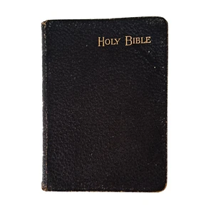 Antique Holy Bible Old and New Testaments Eyre & Spottiswoode London 1917 - Picture 1 of 16