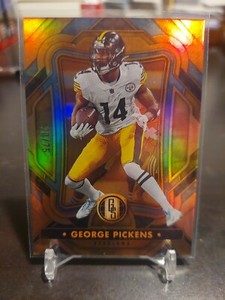 2023 Gold Standard Football George Pickens Blue Parallel 20/75 SSP Steelers 