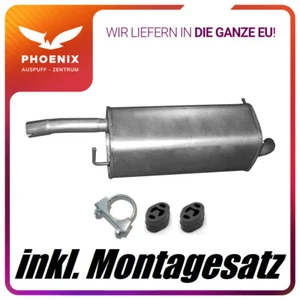 Ford Fiesta MK5 2001-2008 1.2 1.3 1.4 Endschalldämpfer Auspuff Mit E-Prüfzeichen - Bild 1 von 1