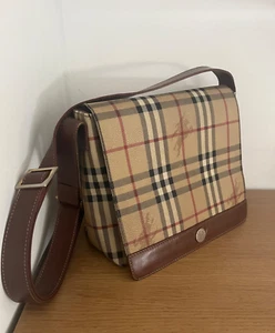 BURBERRY Vintage Authentic T -03-2 Nova Check Hand Bag - Picture 1 of 24