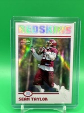 2004 Topps Chrome Sean Taylor Refractor #202 Washington Redskins RC