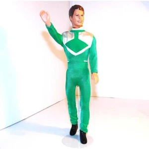 12" 1990 Mattel's  Ken in Green Power Ranger Cosplay Outfit - Picture 1 of 9