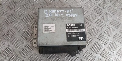 Opel Kadett 2.0i 16v Engine Control Unit ECU 90299569 0261200185 ID43987 Foto 1 de 4
