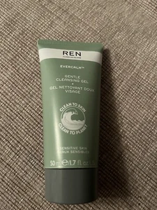 Ren Clean Skincare Evercalm Gentle Cleansing Gel 50ml SEALED - Picture 1 of 3