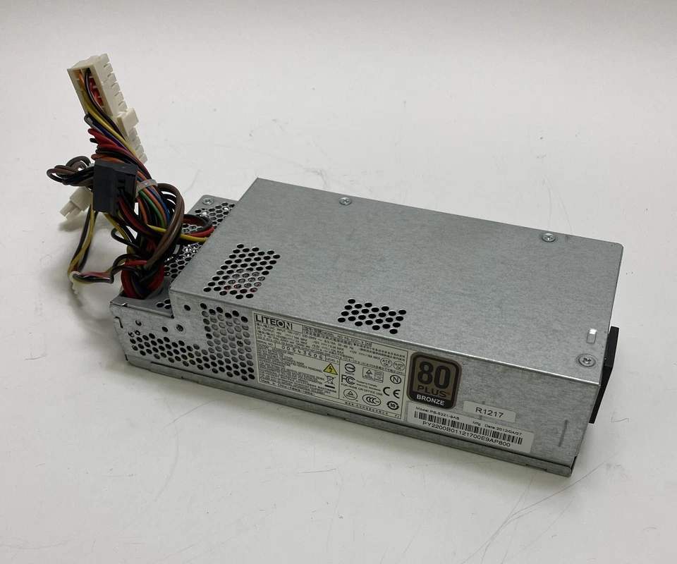 Acer / LiteON PS-5221-9 AB 220W SFF 80 Plus Power Supply Unit PSU (20+4-Pin) - Image 1 of 4