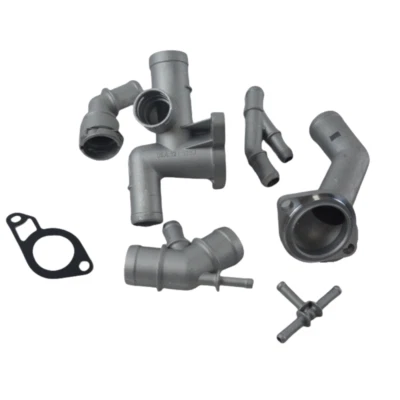 Aluminum Coolant Flange Kits for 2000-2005 Audi TT/ VW Golf Mk4 Jetta 1.8T - Image 1 of 4