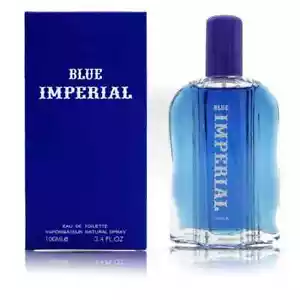 Blue Imperial Mens Perfume Eau De Toilette Spray Gents Fragrance EDT 100ml - Picture 1 of 2