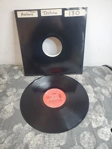 Techno Nocturne Vinyl LP Single 1991 - Picture 1 of 6