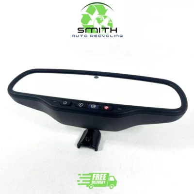 2007-2013 Chevy Silverado Sierra Rear View Mirror OnStar Auto Dim OEM 15816792 - Image 1 of 4