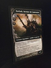 Mtg magic future sight korlash heir to blackblade korlash heir blackblade