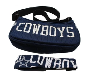 NFL Dallas Cowboys Football Purse Shoulder Bag Headband Pro.Fan. Ity Jersey - Picture 1 of 5