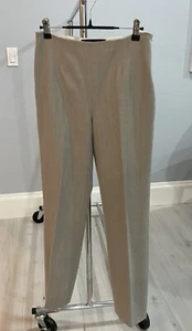 Ralph Lauren Black Label Wool Blend Fully Lined Gray  Pants with side zip size 4 - Picture 1 of 6