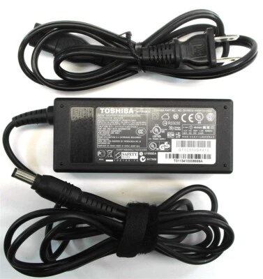 Genuine Toshiba Laptop Charger AC Adapter Power Supply PA3917U-1ACA ADP-65SH A - Image 1 of 3