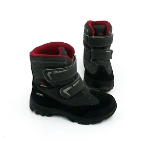 Botines Boots Killtec velcro cuero sintético textil gris negro talla 28 - Imagen 1 de 7