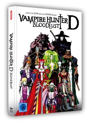 Mediabook VAMPIRE HUNTER D - BLOODLUST Limited Edition BLU-RAY + DVD NEU
