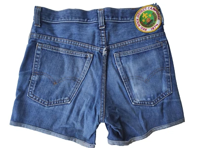 Womens Levis Denim Shorts Vintage High Waisted Jeans Hotpants Festival -Waist 28 - Image 1 of 4